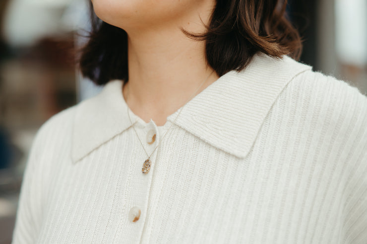 Button Down Sweater