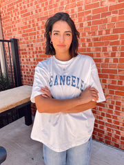 Lettering Print Top