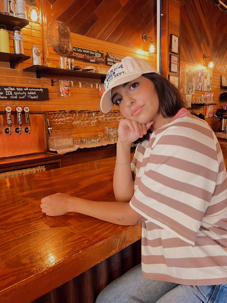 Boxy Striped Top