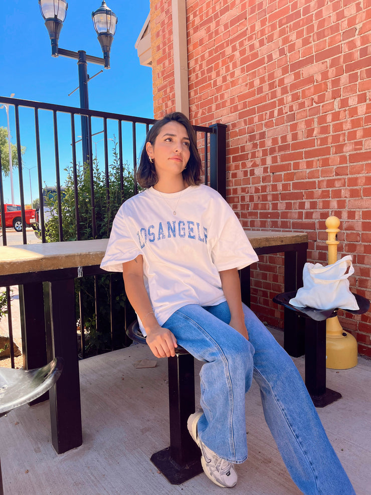 Lettering Print Top