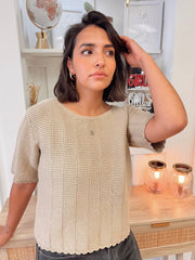 Crochet Sweater Top