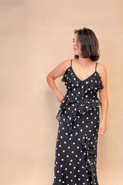 Polka dot Midi